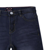 Kid's Denim Short With Adjuster